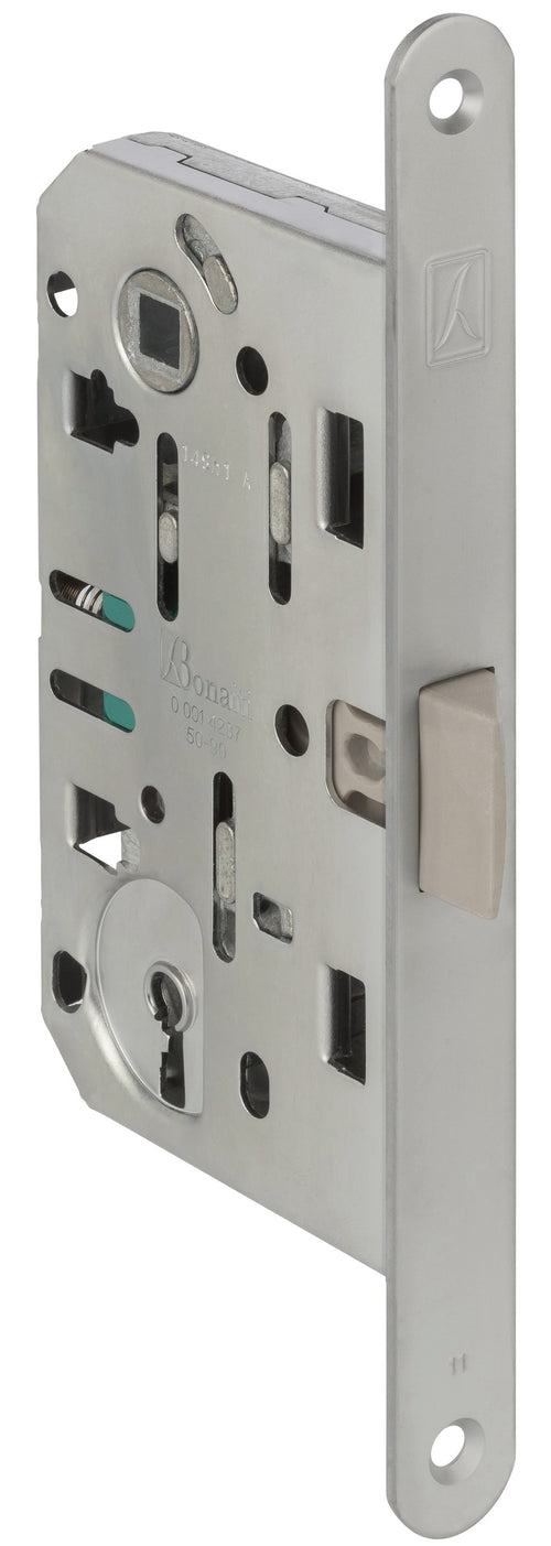 Bonaiti Serratura Bitter Ng Inf. B/Tondo Art. A85 Cromato Opaco E.50