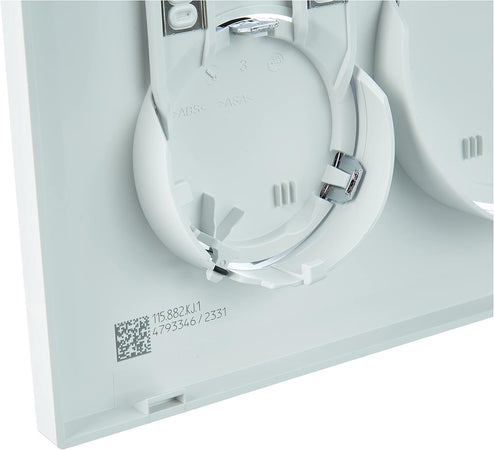 Placca 2 Tasti Modello Sigma 20 Bianca Geberit