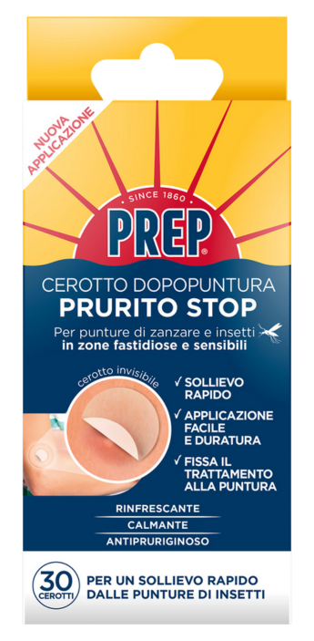 Cerotto Dopopuntura 'Prurito Stop' Cf Da 30 Pezzi - Prep