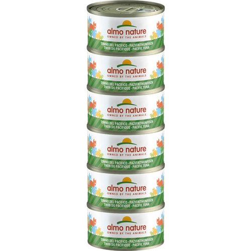 Almo Nature Megapack (6x70gr) gusto Tonno del Pacifico per Gatti Adulti