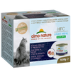Almo Nature HFC Natural Light Meal gusto Tonno Pollo e Prosciutto per Gatti Adulti 4x50gr