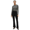 Vero Moda pantalone nero flared 10301597