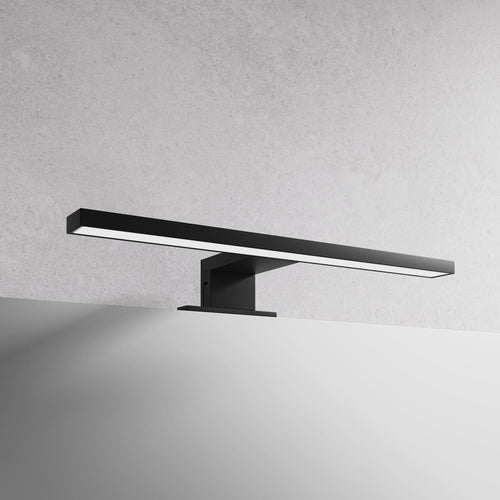 Lampada A Led Universale- L. 30 Cm Nera Opaca- Dh- Pezzi 1