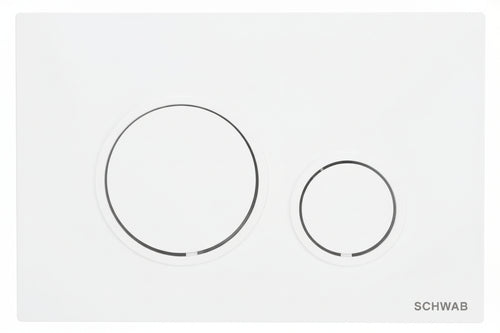 Placca Doppio Scarico Vela Bianca Schwab