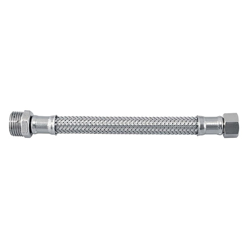 Flessibile In Acciaio Inox Cm 40 M 3/8 X 3/8 F - Senza Marca