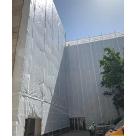 Rete Di Protezione Per Ponteggi Mt 1,8 X 10 - Monofilo Verde- 15 Rotolo - Arrigoni