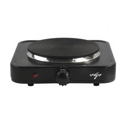 Fornello Elettrico 1 Piastra 1000W- - 1000W - Piastra Ghisa Ø Mm.155 - 1 Pezzi Syntesy