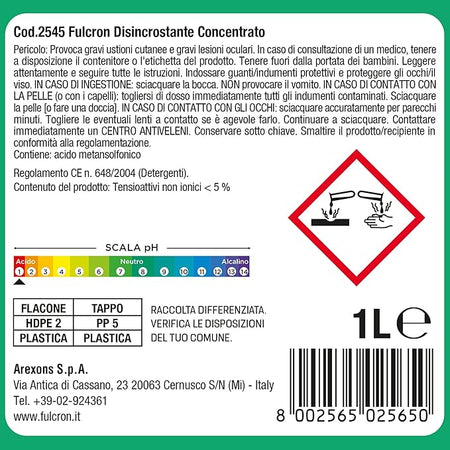 Arexons Fulcron Disincrostante Concentr 1 L- 1,0 Pz