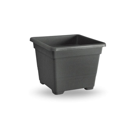 Vaso Quadrato Cm.45 Antracite- 1,0 Pz