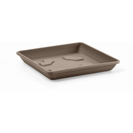 Sottovaso Quadrato Cm.25 Avana- 1,0 Pz