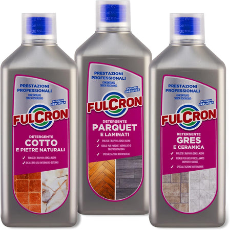 Detergente Laminati E Parquet 'Fulcron' Lt. 1- 6 Pezzi - Arexons