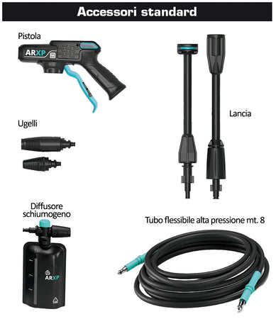 Idropulitrice Ad Acqua Fredda Arxp Box4 180Dss 2500 W Dual Speed System Compatta Salvaspazio Annovi Reverberi