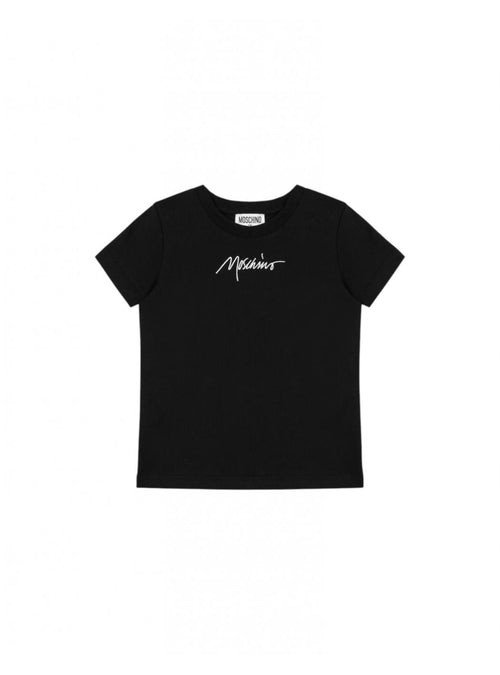 moschino T-shirt Bambino unisex Moschino HUM058_LAA01_NERO da bambino