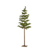 Albero di Natale Picea Pino West con tronco lungo in PE Effetto Real Touch