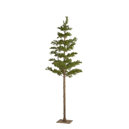 Albero di Natale Picea "Pino West" con tronco lungo in PE Effetto Real Touch
