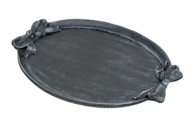 Biscottini Vassoio Biscottini legno nero 50x36x4 Made Italy artigianale Fiorentino