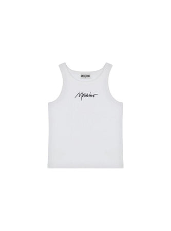 moschino Canotta Bambina Moschino HDM06M_LBA39 da bambino