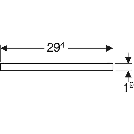 Copertura Per Scarico A Parete 'Combifix E Duofix' Geberit Piastrellabile,Senza Telaio Geberit