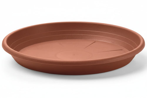 Sottovaso 'Cilindro' Ø 28 Cm (Vaso Ø 35) - Colore Terracotta