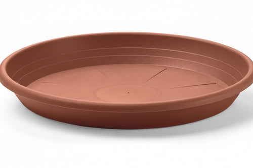 Sottovaso 'Cilindro' Ø 22 Cm (Vaso Ø 30) - Colore Terracotta