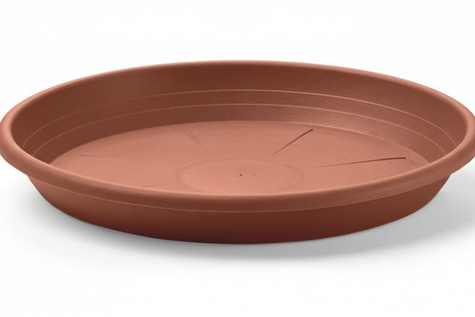Sottovaso 'Cilindro' Ø 22 Cm (Vaso Ø 30) - Colore Terracotta