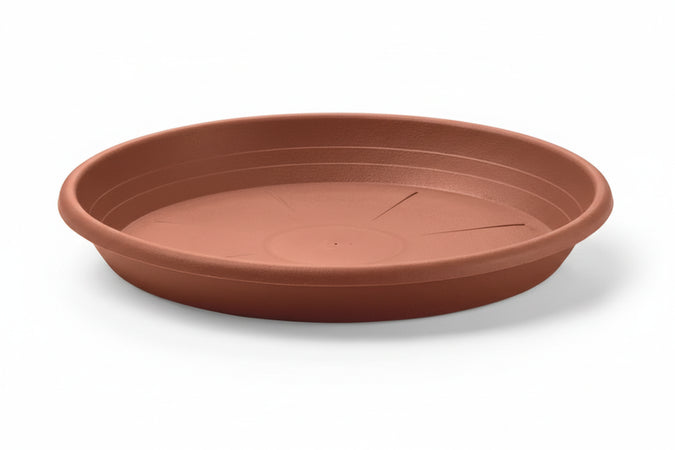 Sottovaso 'Cilindro' Ø 13 Cm (Vaso Ø 14-16) - Colore Terracotta