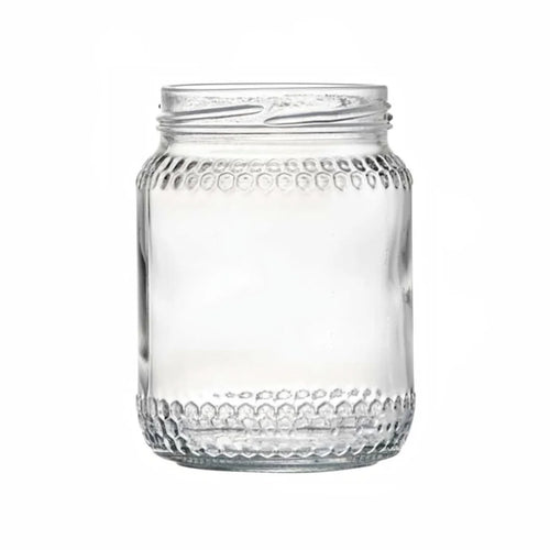 Vaso In Vetro 'Miele' 390 Cc - Imb. Ø 70 Mm - 20 Pezzi