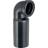 Curva Wc 90° Geberit Pe Per Vaso Sospeso, Con Aumento