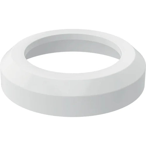 Rosone Bianco Da Parete Per Curva Wc 90 ° Dm 100 H 86 Geberit