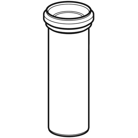 Raccordo Diritto Geberit Con Morsetto Manicotto Bianco Per Vaso Con Scarico A Parete Ø 110