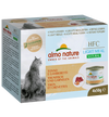 Almo Nature HFC Natural Light Meal gusto Tonno e Gamberetti per Gatti Adulti 4x50gr
