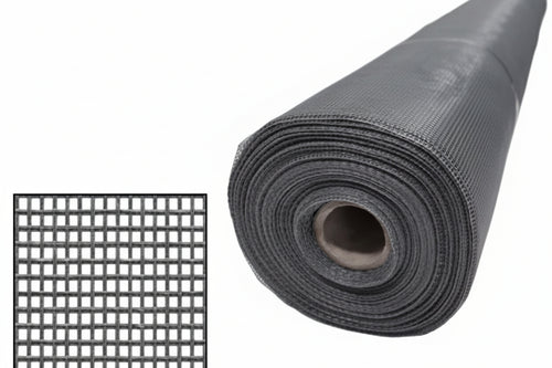 Zanzariera In Fibra Di Vetro 18/16- - Maglia 18/16 - Cm.60 X Mt.30 - Colore Grigio - 1 Rotolo Phifer