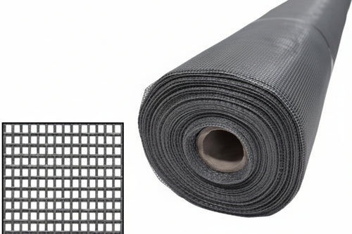 Zanzariera In Fibra Di Vetro 18/16- - Maglia 18/16 - Cm.80 X Mt.30 - Colore Grigio - 1 Rotolo Phifer