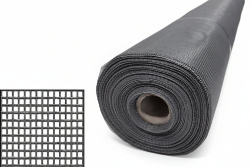 Zanzariera In Fibra Di Vetro 18/16- - Maglia 18/16 - Cm.180 X Mt.30 - Colore Grigio - 1 Rotolo Phifer
