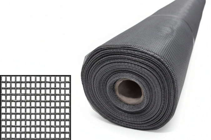 Zanzariera In Fibra Di Vetro 18/16- - Maglia 18/16 - Cm.180 X Mt.30 - Colore Grigio - 1 Rotolo Phifer