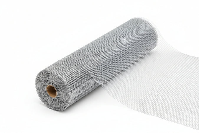 Zanzariera In Alluminio Lite Kote 18/14- - Maglia 18/14 - Cm.120 X Mt.30 - Colore Argento - 1 Rotolo Phifer