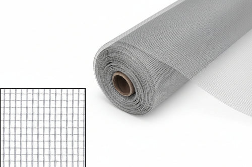 Zanzariera In Alluminio Brite Kote 18/16- - Maglia 18/16 - Cm.70 X Mt.30 - Colore Argento - 1 Rotolo Phifer