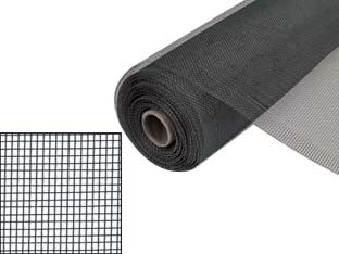 Zanzariera In Alluminio Vista Wave 18/16- - Maglia 18/16 - Cm.120 X Mt.30 - Colore Antracite - 1 Rotolo Phifer