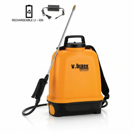 Pompa A Zaino A Batteria Litio V-Black Vita- - Lt.16 - 1 Pezzi Volpi