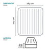 Materasso Classic Downy King Doppio Cm.203X183X25H. Peso Kg.4,65 (64755) Intex
