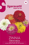 Semi Per Prato Universale Zinnia Fior Di Dahlia- 20 Pezzi - Sgaravatti