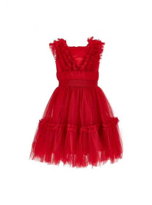 MONNALISA Vestito Bambina Monnalisa 17C906_T9945_ROSSO da bambino