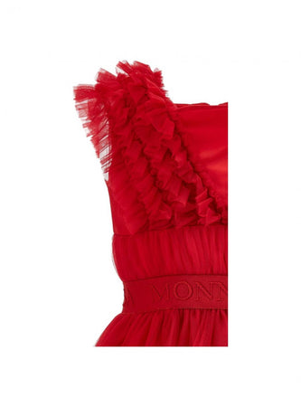 MONNALISA Vestito Bambina Monnalisa 17C906_T9945_ROSSO da bambino