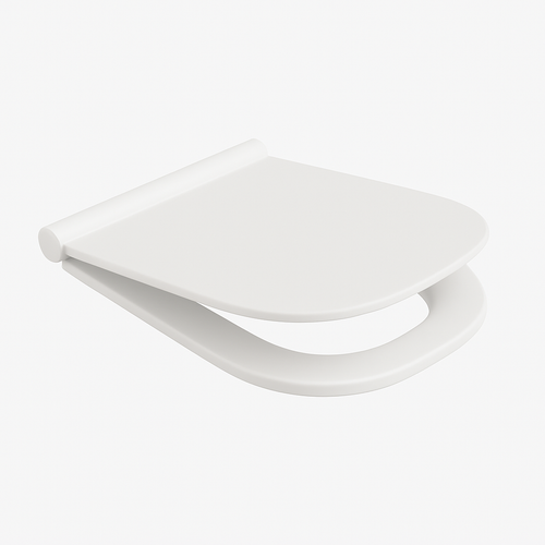 Sedile Wc In Termoindurente Alba Soft Closing- Bianco Opaco- Dolom- Pezzi 1
