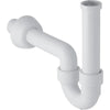 Sifone Curvo Geberit Per Lavabo E Bidet, Scarico Orizzontale Ø 40 X 11/4 Bianco