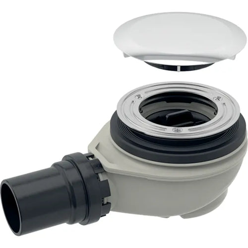 Sifone Piletta Per Piatto Doccia Foro 90 Con Piattello Uscita Ø 40 H 7,8 Geberit