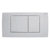 Placca Di Comando Twin Line30 Doppio Tasto Cromo Opaco Geberit 115.899.Jq.1