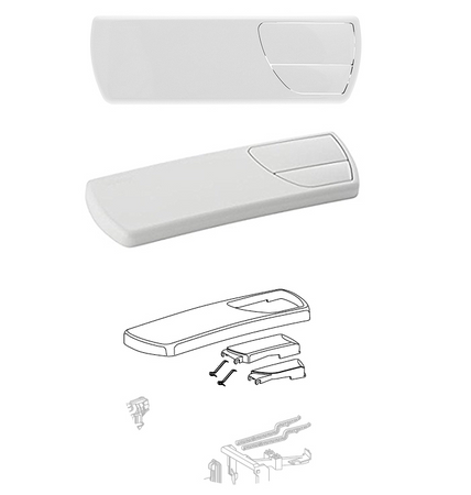 Coperchio Con Tasto Per Cassetta Zaino Ap140 Bianco Geberit 240.425.11.1