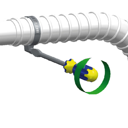 Sifone Salva Spazio Per Lavabo Disabile Scarico Ø 40 Lira