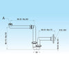 Sifone Salvaspazio Per Lavabo Consolle 11/4 X 32÷40 Lira